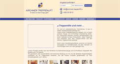 Desktop Screenshot of kirchner-treppenlift.lu
