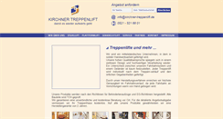 Desktop Screenshot of kirchner-treppenlift.de